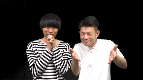 ネコニスズ。右がヤマゲン。(c)テレビ朝日