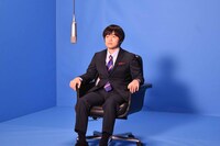 「バカリズムのクリエイティブ脳に迫る質問」の収録の様子。