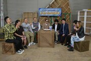 （左から）ハナコ、ハライチ澤部、タモリ、宮下草薙、納言。(c)テレビ朝日