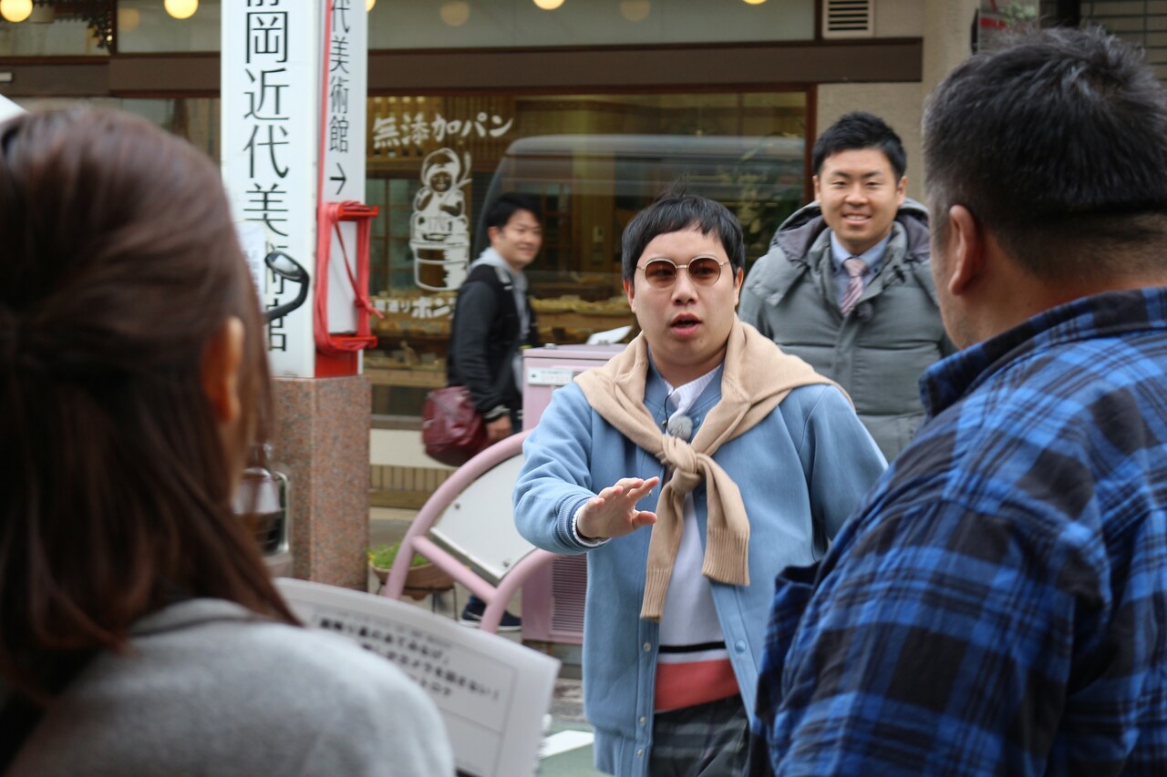 「霜降り明星のあてみなげ」より。(c)静岡朝日テレビ