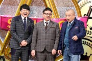 「A-Studio」に出演する（左から）ミキ、笑福亭鶴瓶。(c)TBS