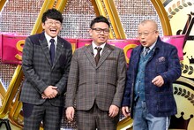 「A-Studio」に出演する（左から）ミキ、笑福亭鶴瓶。(c)TBS
