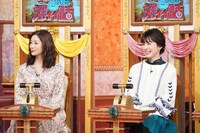 左から足立梨花、平井理央。(c)日本テレビ