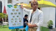 「迷宮グルメ 異郷の駅前食堂」でインドネシアを訪れるヒロシ。(c)BS朝日