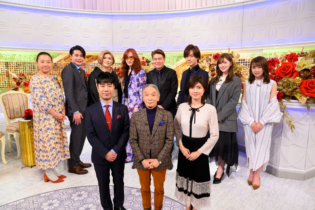 「『歌のゴールデンヒット』-100万枚以上売れた曲全部聴かせますSP！-」の出演者たち。(c)TBS