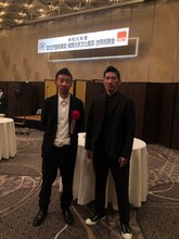 「令和元年度（第74回）文化庁芸術祭」祝賀式に出席したチョップリン。