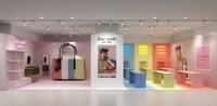 kate spade new yorkのポップアップショップのイメージ。