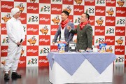 生産者と対面を果たしたミルクボーイ。