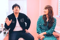 「月刊芸人SHIBUYA」2月号に掲載される、レインボーのバレンタイン企画より。