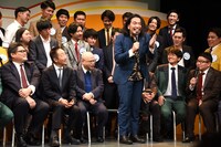 質疑応答中、見取り図・盛山の漫談タイムになる場面があった。