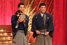 「ネタパレ」に出演する、すゑひろがりず。(c)フジテレビ