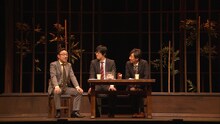 東京03の第21回単独公演「人間味風」のワンシーン。