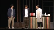 東京03の第21回単独公演「人間味風」のワンシーン。