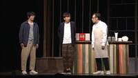 東京03の第21回単独公演「人間味風」のワンシーン。