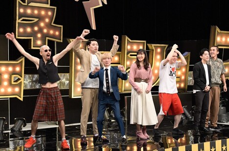 後半ブロック出演者。(c)TBS