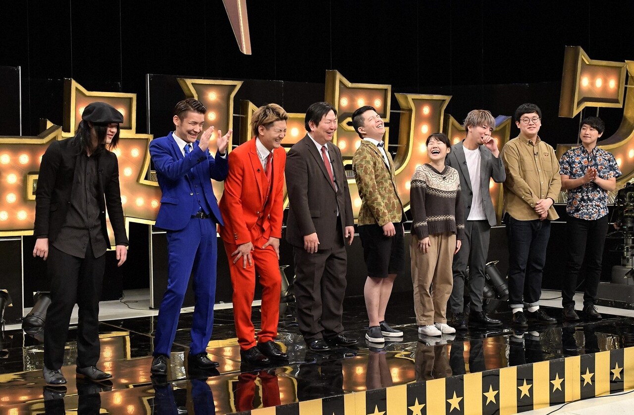 「有田ジェネレーション」で展開される「養成所芸人下克上ネタバトル」の前半ブロック出演者。(c)TBS