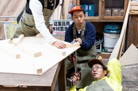 「おぎやはぎのハピキャン ～キャンプはじめてみました～」のワンシーン。(c)メ～テレ