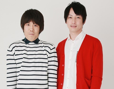 ハッピーエンド。左からゆずき、田中慎之介。
