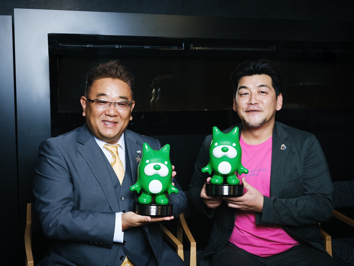 「BLOG of the year 2019」優秀賞を獲得したサンドウィッチマン。