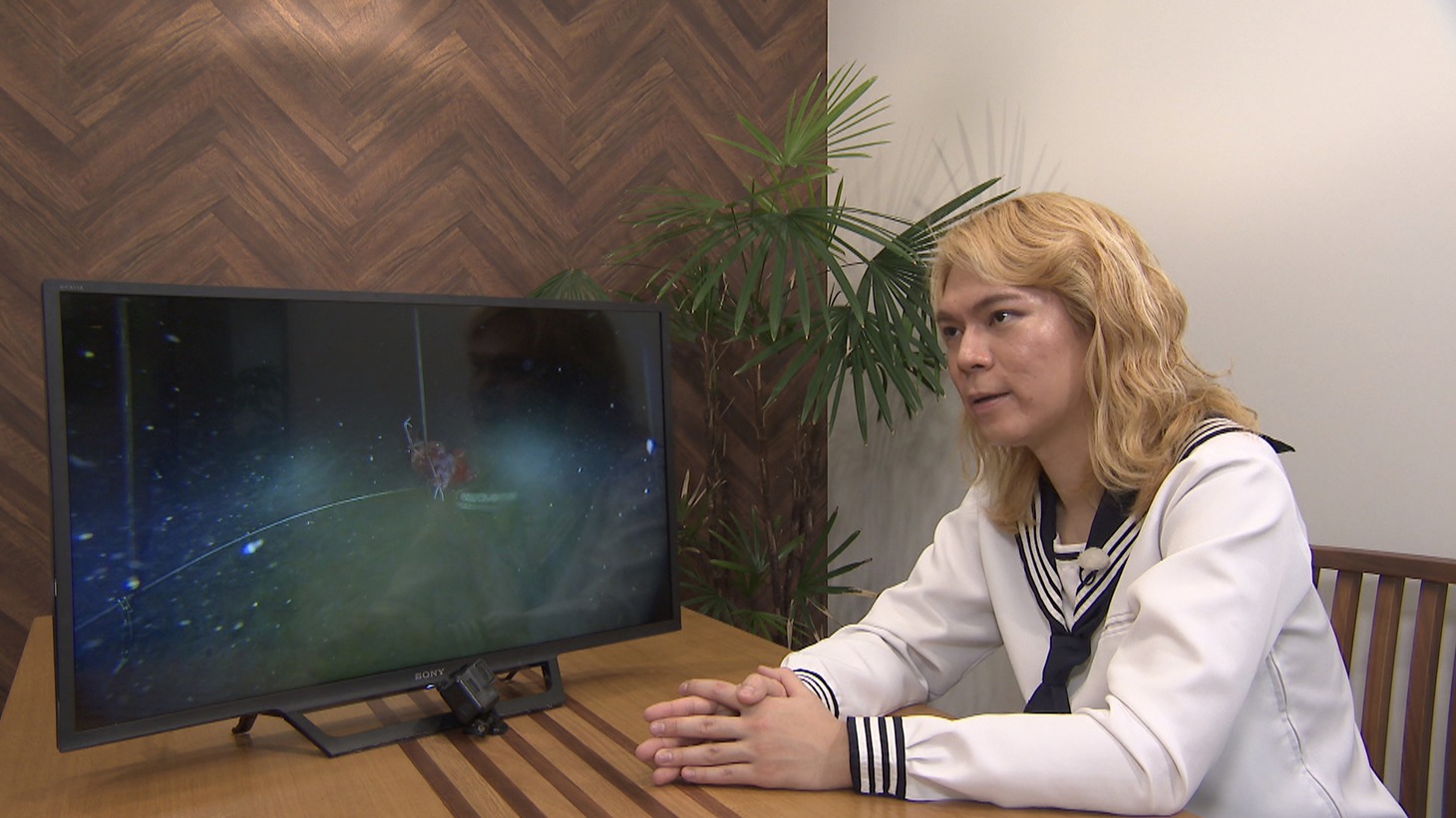 「静岡ありえない海常識」のワンシーン。(c)静岡第一テレビ