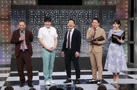 千鳥らとトークするしゃもじ。