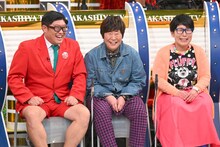 左から代走みつくに、チキチキジョニー。(c)MBS