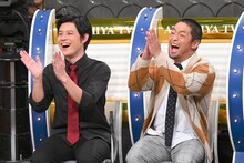 左からオジンオズボーン篠宮、安田大サーカス・団長安田。(c)MBS