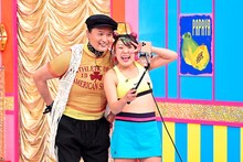 （左から）貴乃花光司、フワちゃん。(c)TBS