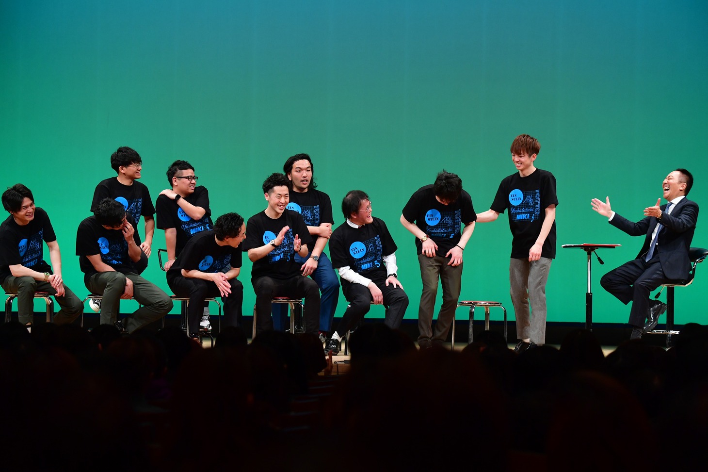 「よしもと漫才劇場5周年記念 上方漫才協会大賞 大賞受賞者5組集結 全国ツアー」大阪公演の様子。