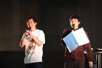 「RADIO EXPO ～TBSラジオ万博2020～」で「さらば青春の光がTaダ、Baカ、Saワギ」のステージに登場した、さらば青春の光。