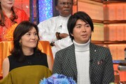左から金子恵美、宮崎謙介。(c)読売テレビ