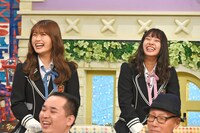 左から渋谷凪咲、山田寿々。(c)読売テレビ