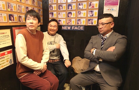 左からかまいたち、ケンドーコバヤシ。