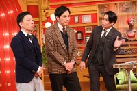 （左から）エイトブリッジ、平成ノブシコブシ吉村。(c)TBS