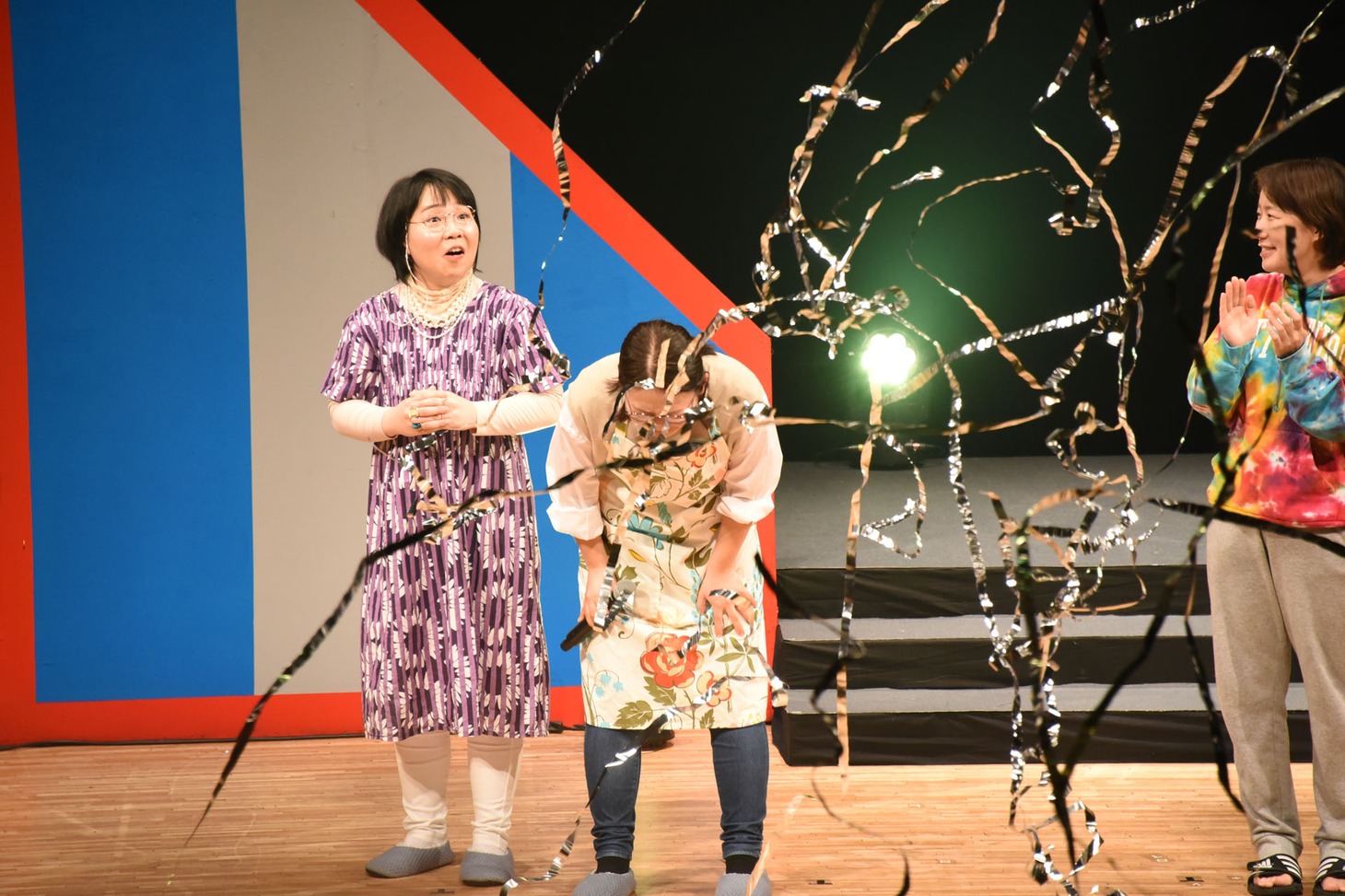 優勝した瞬間、唖然とするはなしょー。