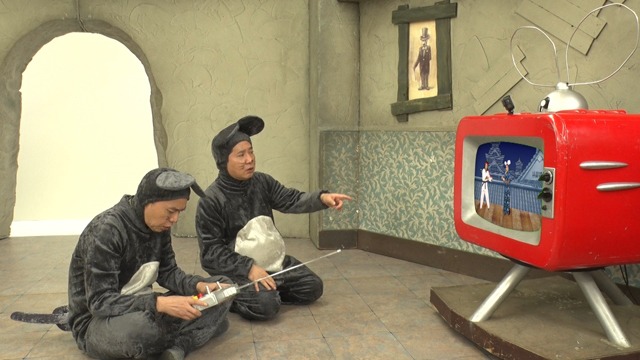 永野がゲスト出演する「ゲーム実況やってみた」のワンシーン。(c)TITAN/TOPICS/フジテレビ