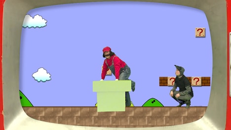 永野がゲスト出演する「ゲーム実況やってみた」のワンシーン。(c)TITAN/TOPICS/フジテレビ