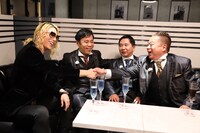 （左から）ローランド、ナインティナイン岡村、爆笑問題・田中、出川哲朗。(c)フジテレビ