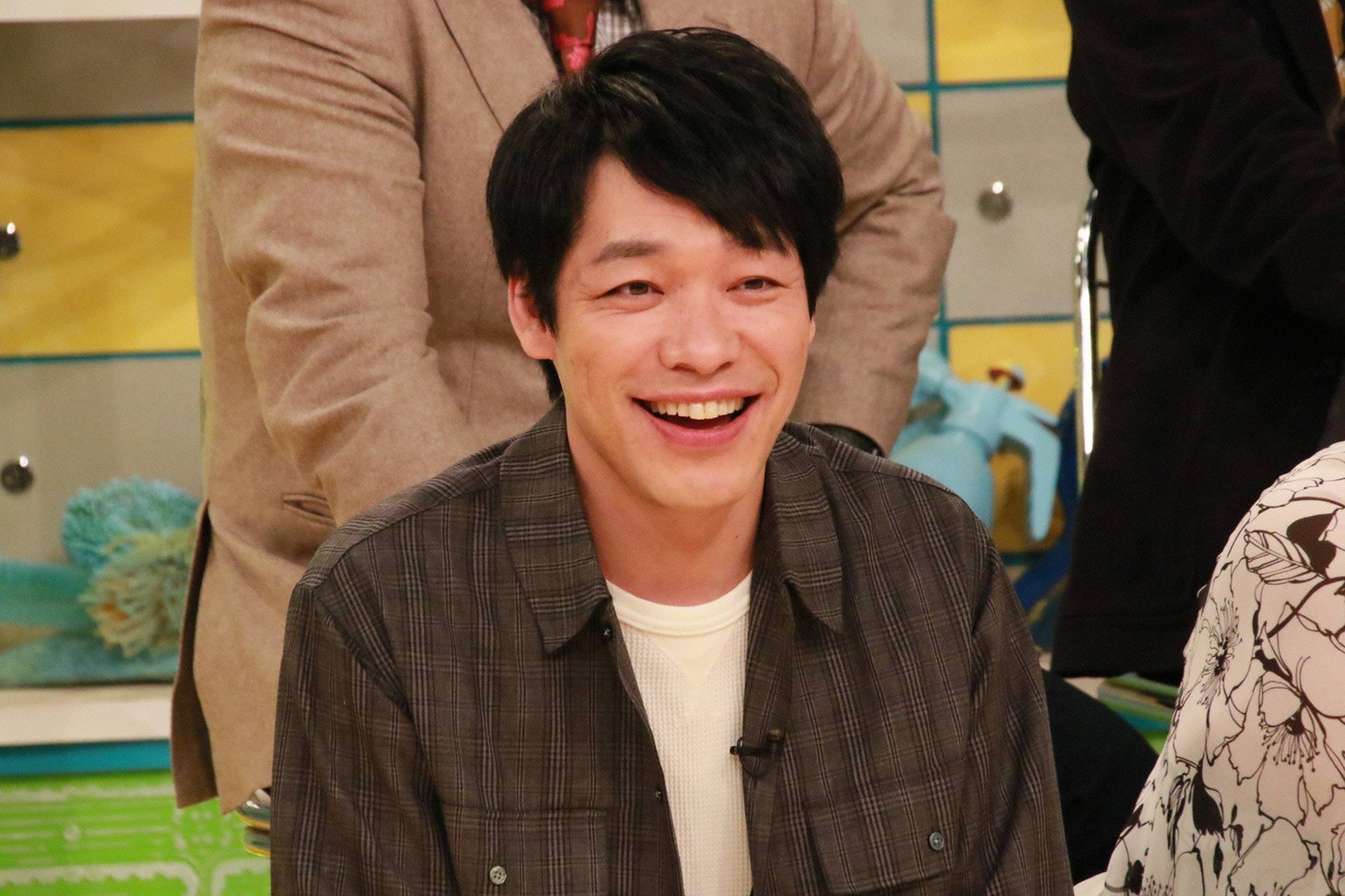 「ホンマでっか!?編集長」のコーナーに出演する麒麟・川島。(c)フジテレビ
