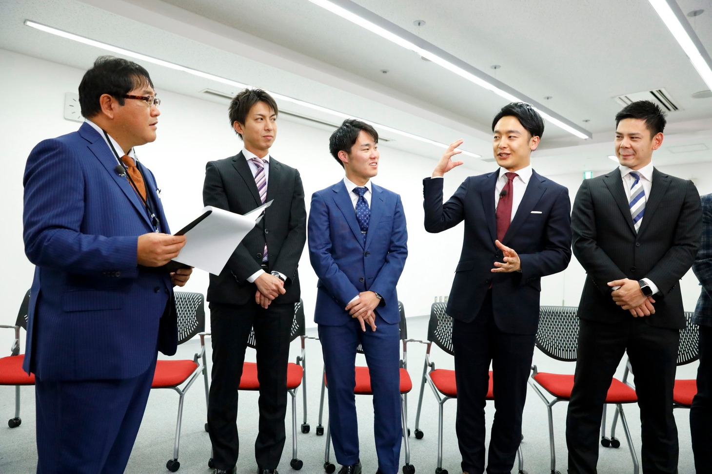 「噛んだら終わり！走れメロス朗読リレー」コーナーのワンシーン。(c)関西テレビ