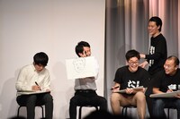 大喜利にはボケを担当した令和ロマン高比良、大仰天・木場も参加。