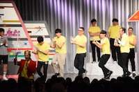 2020年2月に行われた「第1回もう中学生大会3」の様子。