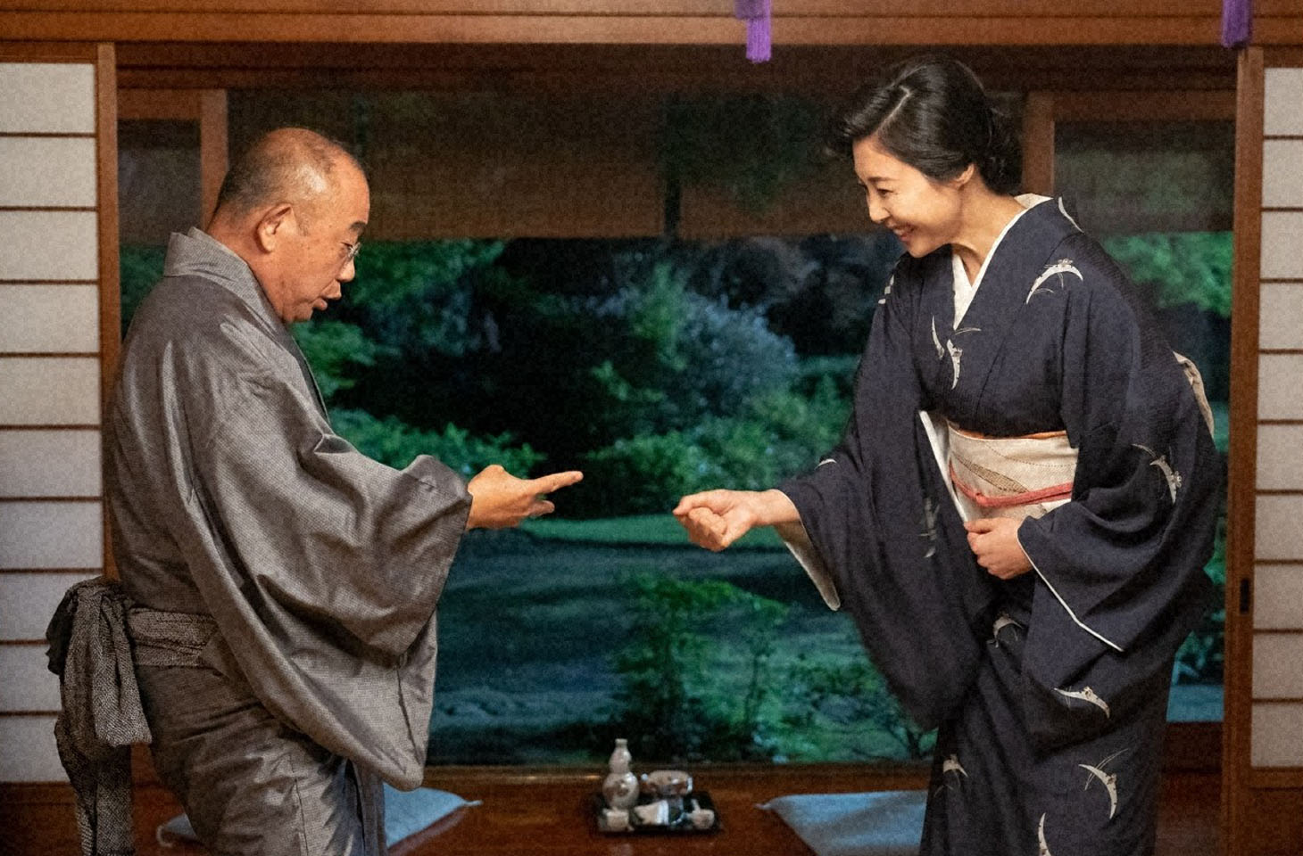 笑福亭鶴瓶が主演を務める「アメリカに負けなかった男～バカヤロー総理 吉田茂～」より。