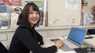 吉本興業入社1年目の樺澤まどかさん。(c)MBS