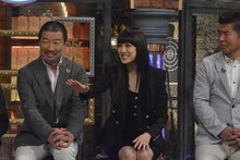 左から木村祐一、藤井夏恋、勝俣州和。(c)読売テレビ