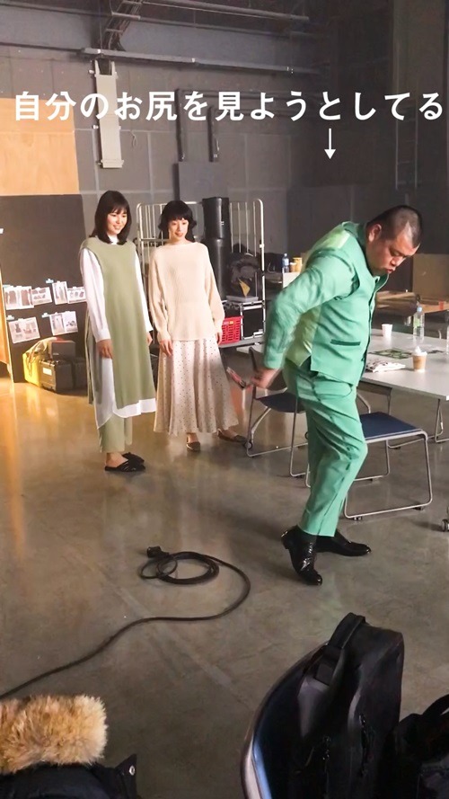 オフショット動画のワンシーン。