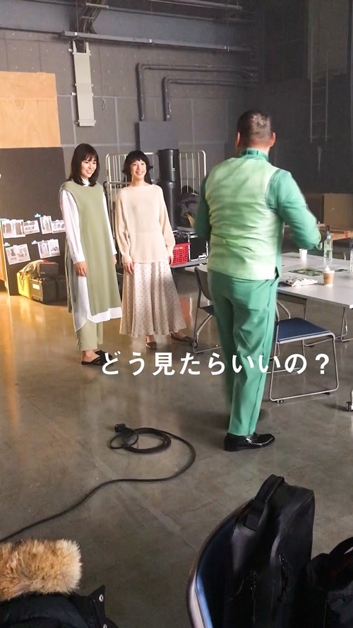 オフショット動画のワンシーン。