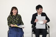 （左から）谷元星奈アナ、麒麟・川島。(c)関西テレビ