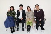 「1円TV～世の中を1円分で切り取ってみました～」に出演する（左から）谷元星奈アナ、麒麟・川島、大久保佳代子、アンガールズ田中。(c)関西テレビ