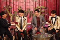 （左から）東京03飯塚、南原清隆、大谷亮平、陣内智則。(c)フジテレビ